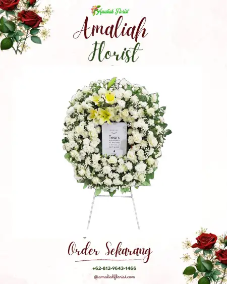 Krans Bunga Duka Sumbangtimun